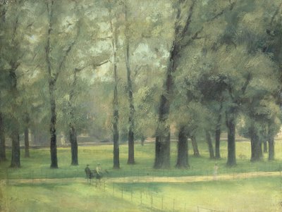 Elms bij Long Walk door Paul Fordyce Maitland